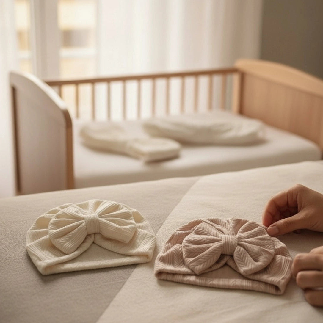 Lot de 2 turbans bébé