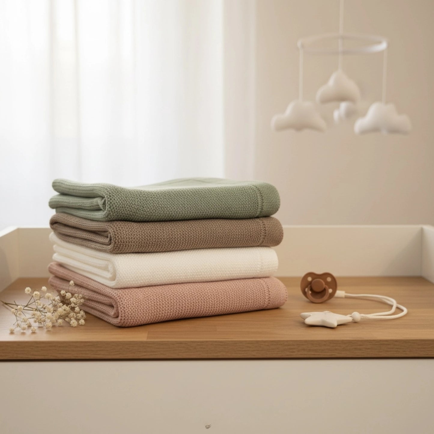 Couverture en maille