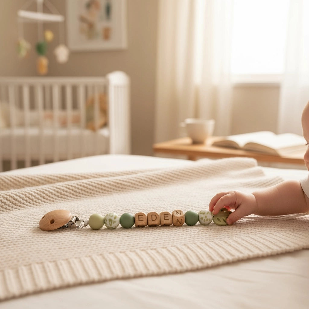 Attache-tétine jungle