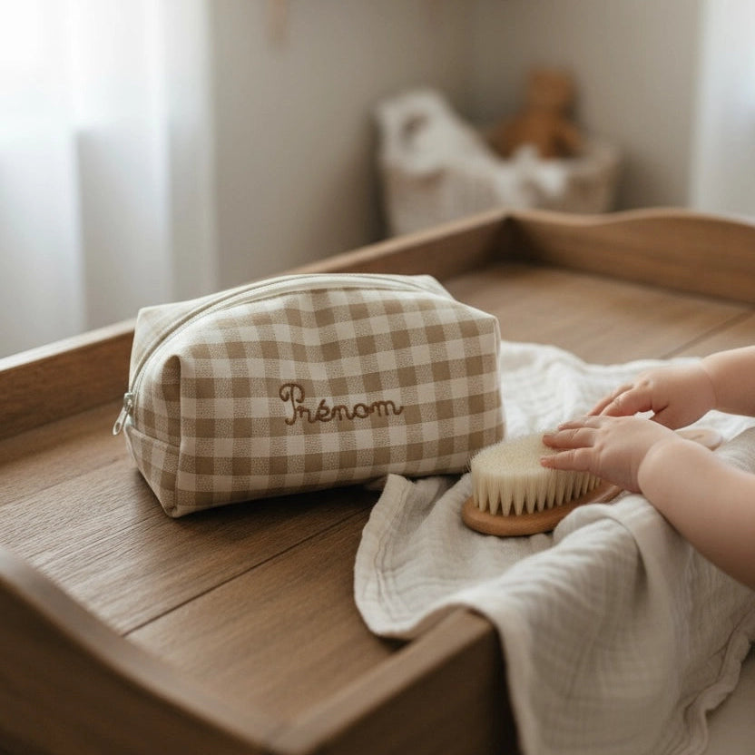 Trousse de toilette vichy