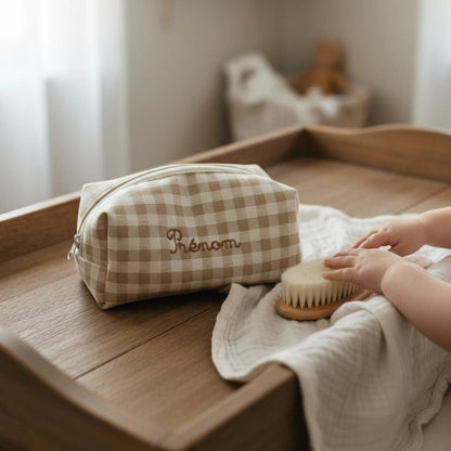 Trousse de toilette vichy